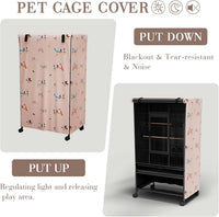 Tchvt Ultra Blackout Birdcage Cover - Bird Designs / 26.0"L x 19.0"W x 40.0"H - image 4