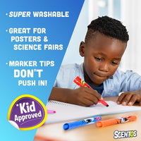 Scentos 12 pack scented chisel tip markers in assorted colors - view 5