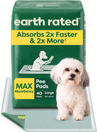 Regular Dog & Puppy Pee Pads, Max Absorbency - Discreet Top / Regular [L] 22"x23" 40ct