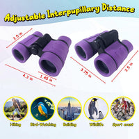 ESSENSON Binoculars for Kids - purple - image 3