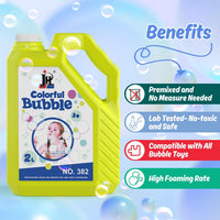 EagleStone 67 oz concentrated bubble solution refill in 2 bottles - view 4