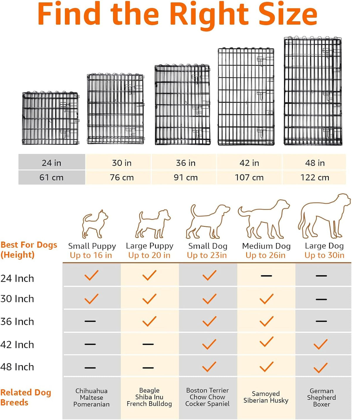 Amazon Basics Portable Foldable Octagonal Metal Exercise Dog Playpen - Single Door / 24"H - image 3