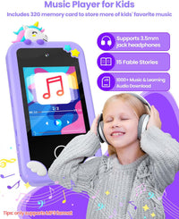 MOREXIMI pink kids smart phone with 2.8 inch touchscreen and holographic pyramid - view 12