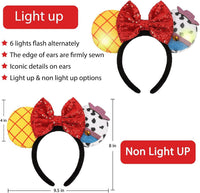 ETLUK Mouse Ears Headband - Yellow - image 2