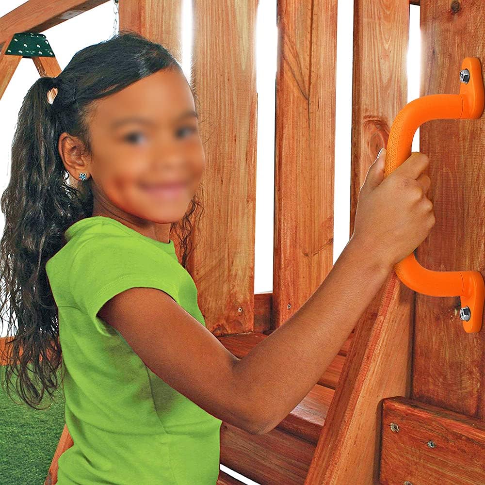 Dolibest Set of 4 Safety Playground Handles - Orange-4pcs - image 3