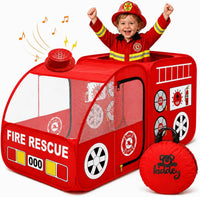 Kiddey Fire Truck Play Tent for Kids