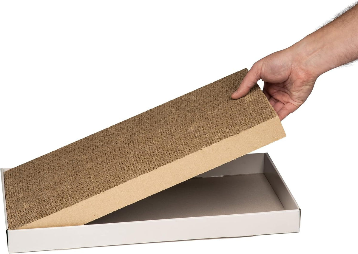 Amazon Basics Corrugated Cardboard Cat Scratcher - image 3