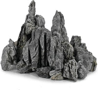 Unocho Aquarium Rocks Seiryu Rock Stone 11LB Dragon Stone for Aquariums Landscaping Model Tank Decoration Aquarium Miniature and Fairy Garden(3 to 8 inches)