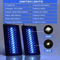 hygger Clip On Aquarium LED Light with Multi-Channel Controller - 2 - image 3
