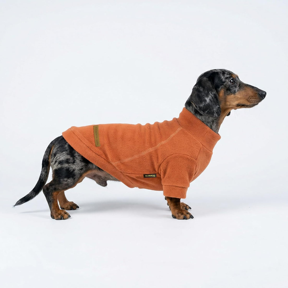 Fitwarm 3 Pack Classic Fleece Dog Sweater - XX-Large / Orange-Yellow-Coffee - image 4