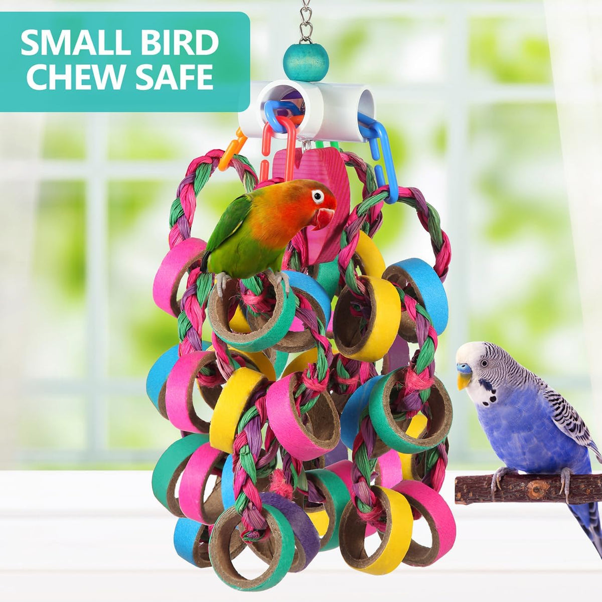lovyoCoCo Bird Toys Conure Toys - W - image 4