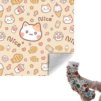 21.7" Grooming Wrap Cat Wrap for Cutting Nails Cat Restraint for Nail Clipping Cat Swaddle Wrap Cat Burrito Wrap M(Within 6lbs) Anti-Scratch Anti-Escape Multifunctional Pet Tool