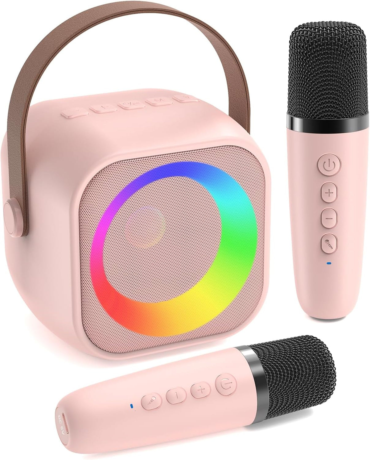 Karaoke Machine for Kids, Toys for 3-12 Years Old Girls Gifts – Fun for Kids & Family - Pink
