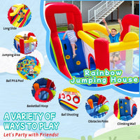 Hongcoral Bounce House, Inflatable Bounce Castle with Blower for Kids, Blow Up Jumping Bouncer - image 3