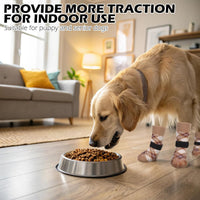 EXPAWLORER Dog Socks to Prevent Licking Paws - X-Large / Khaki - image 4