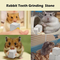 PINVNBY 15 Pcs Rabbits Lava Blocks Bunny Teeth Grinding Stone Small - 【9 PCS】 - image 2
