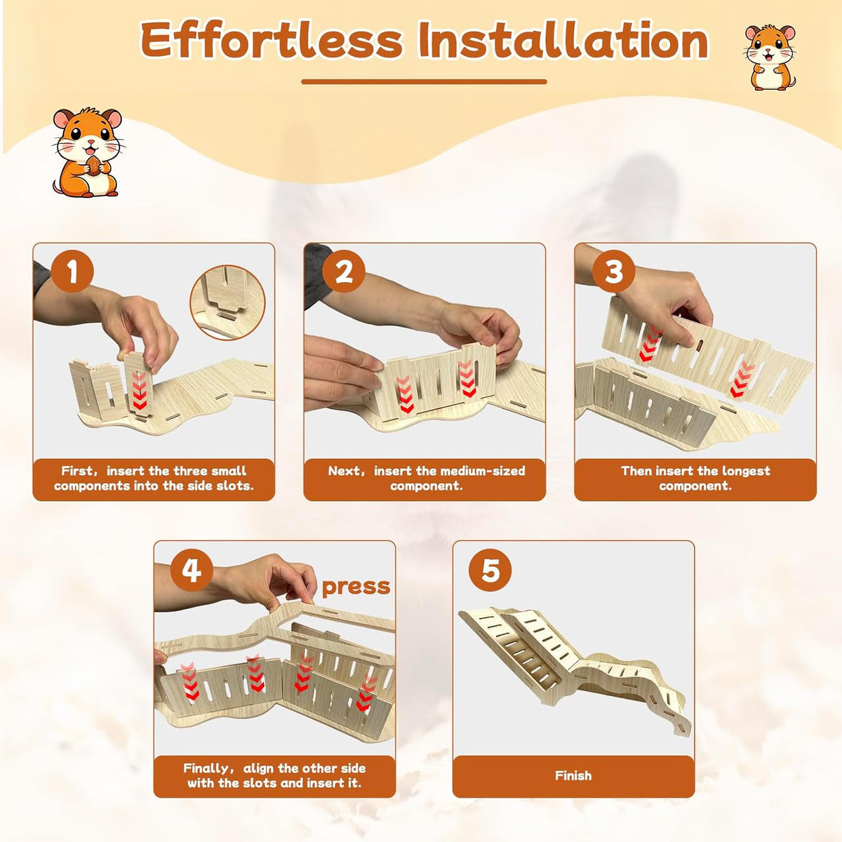 Hamster Hideout & Tunnel Set - Hamster Hideout & Tunnel Set - image 4