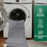 PAWFINITY Waterproof Dog Blanket for Couch - Grey / 30x90 Inch (Pack of 1) - image 4