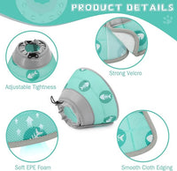 Cat Cone Collar Soft to Stop Licking After Surgery Cat Recovery Collar for Small Large Cats Adjustable Elizabethan Collar
