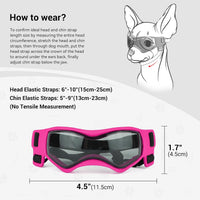 Enjoying Clear Dog Goggles Medium to Large Breed - Style Pink / X-Small Breeds - image 4