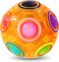 Vdealen Magic Rainbow Puzzle Ball - Orange