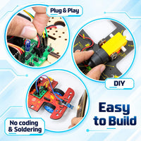 Butterfly EduFields 10in1 STEM Electronics Robotics Kit for Kids Ages - 10in1 Robotics Kit - image 4