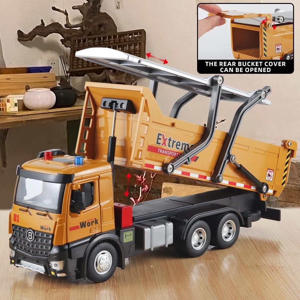OANMYJJO diecast toy crane truck with extended boom and telescoping hook - view 20