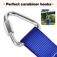 TOPNEW Ninja Cargo Rope Net for Kids - Blue&orange - image 2