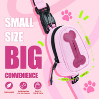 Dog Poop Bag Holder for Various Leashes - Pink - image 3