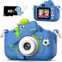 Dinosaur Kids Camera for Boys Girls - Blue