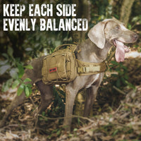 OneTigris Dog Backpack for Medium & Large Dogs - Brown / Large - image 3