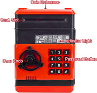 HUSAN rose gold electronic ATM piggy bank for kids with password keypad - view 32