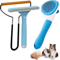 Analan 3 in 1 Pet Grooming & Hair Removal Kit – Essentials for Cats