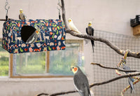 ShuRung Parrot Cockatiel Warm House Bird Nest Bed Winter Hanging - L - image 2