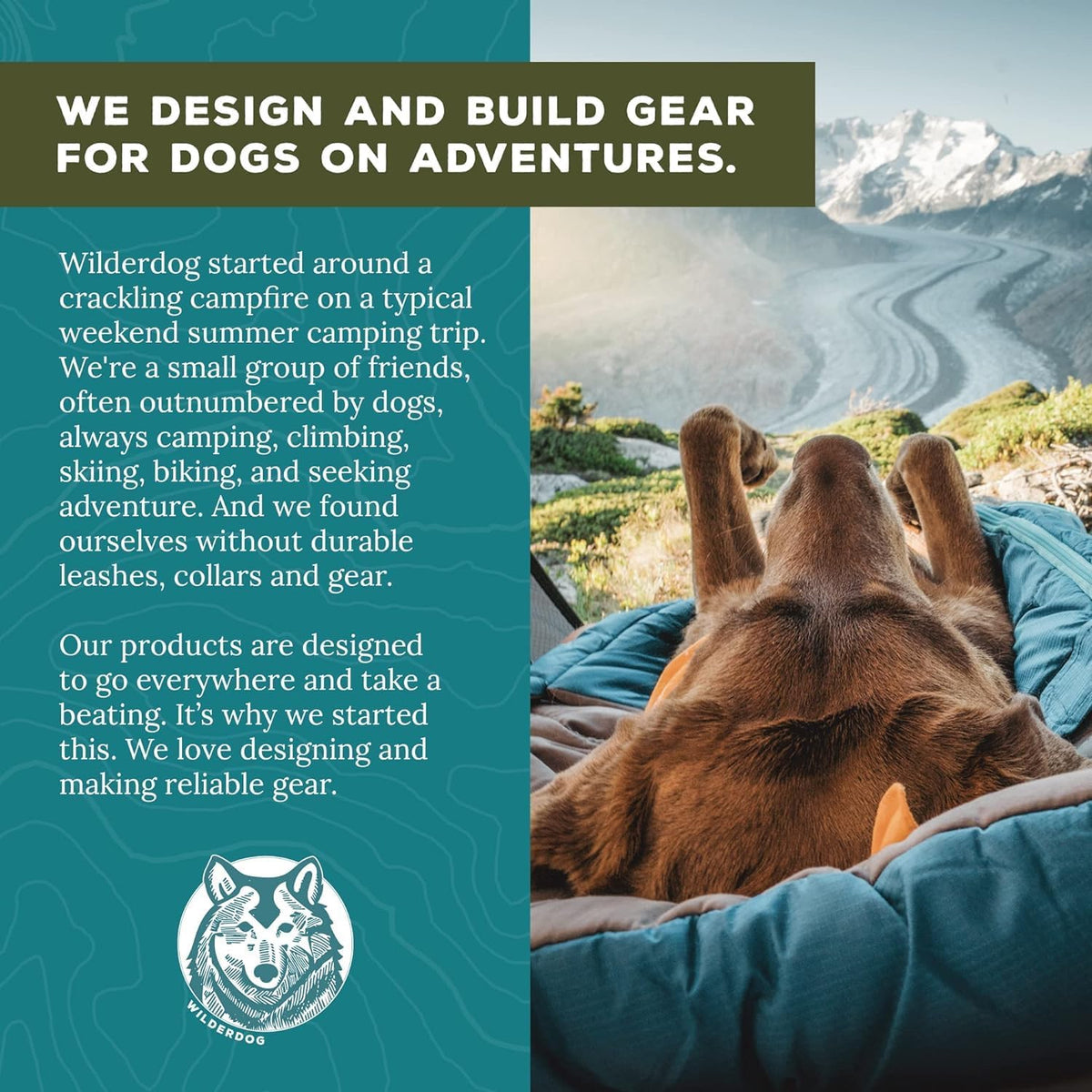 Wilderdog Lightweight Dog Harness with Reflective Straps - Huckleberry / Small - image 4