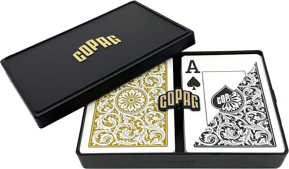 Copag 1546 Design 100% Plastic Playing Cards - Jumbo Index / 1 Set