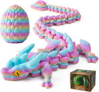 3D Printed Dragon Eggs with Dragon Inside - Random Rainbow