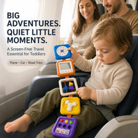 Busy Board for 1 Year Old - Purple - image 3