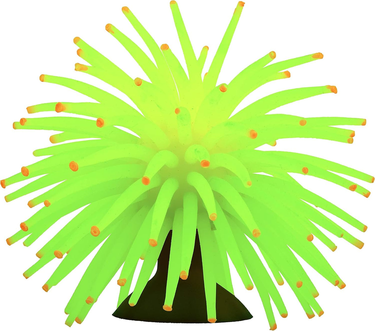 GloFish Yellow Anemone Ornament, Glowing Aquarium Décor – Essentials for Fish - image 3
