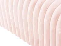 Storage Bench Pet Supplies Corduroy Bench Cat's nest to Hide for The Living Room, Entryway and Bedroom (Pink)