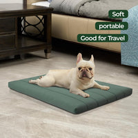 BALANCE Dog Crate Bed, Orthopedic Dog Bed Pad with Waterproof Liner, Washable Crate Foam Pet Mat - Mint Leaf / 30.0"L x 19.0"W x 1.6"Th - image 3