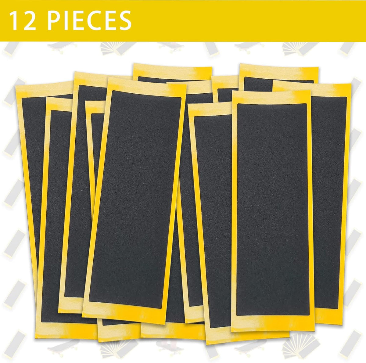 Birllaid Fingerboard Foam Grip Tape, 38mmX110mm 12 - 12 - image 2