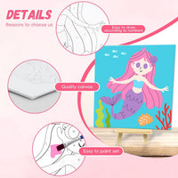 goldentime Kids Paint by Number Kits Including 6 Pre-Drawn Canvas - fantasy - image 4