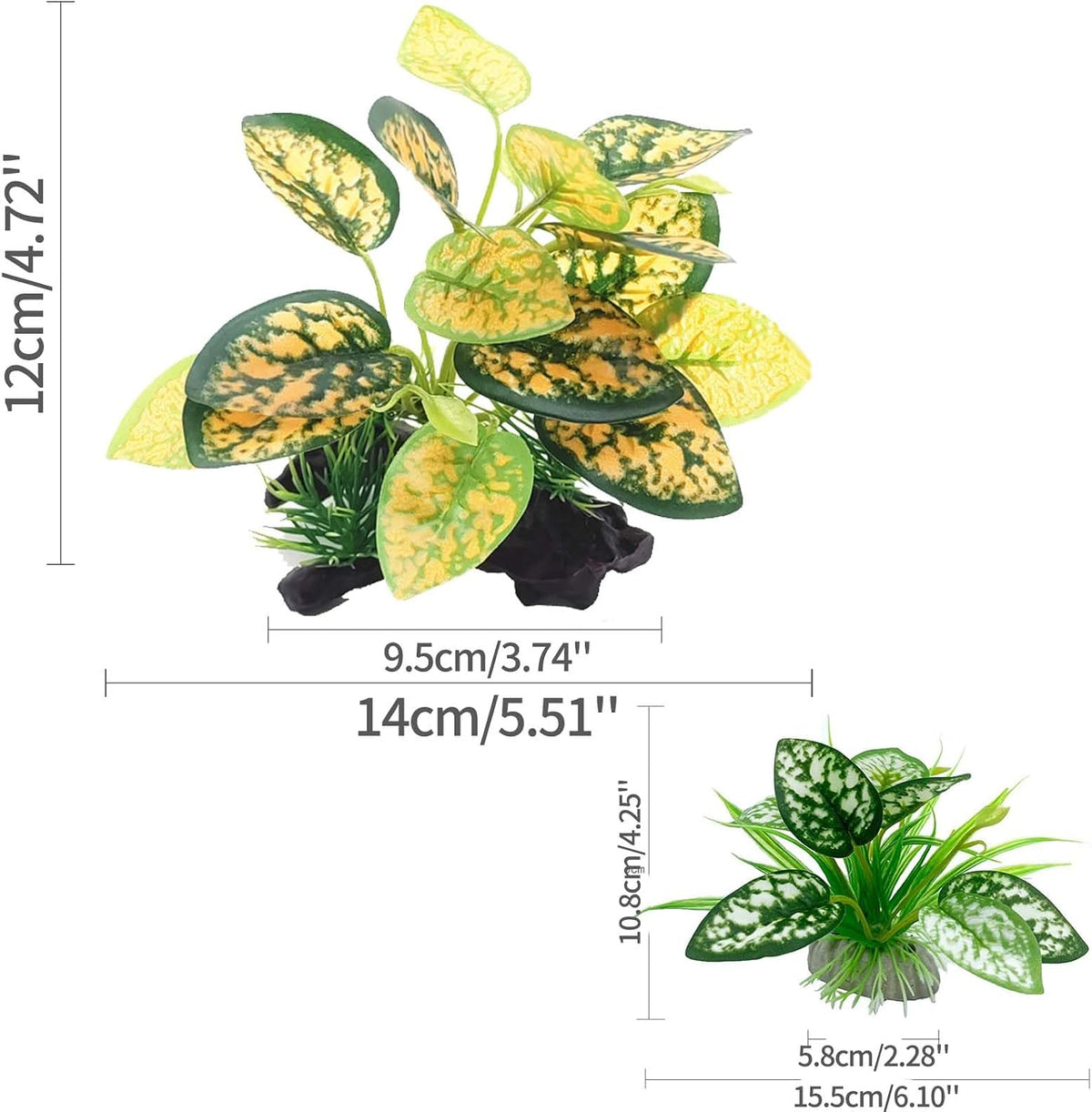 Moonorange Reptile Artificial Plants - Ms Set-c - image 2