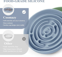 Coomazy Extra Large Slow Feeder Bowl - Light Blue / L - image 4