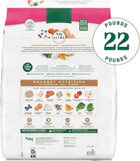 Nutro Ultra Adult Small Breed Dry Dog Food, Chicken, Lamb and Salmon Protein Trio, 22 lb Bag