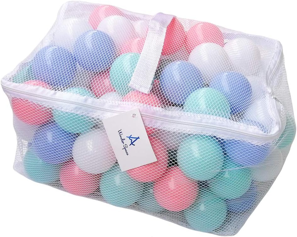 Wonder Space Soft Pit Balls - 100 balls / Mix - Pastel