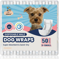 Dog Diapers Male, X-Small 50 Ct - Xsmall: 50Ct