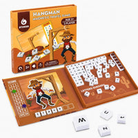 Travofun magnetic fishing game book open with ocean animal pieces and two wooden fishing rods - view 6
