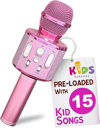 Move2Play, Kids Karaoke Microphone - All Pink